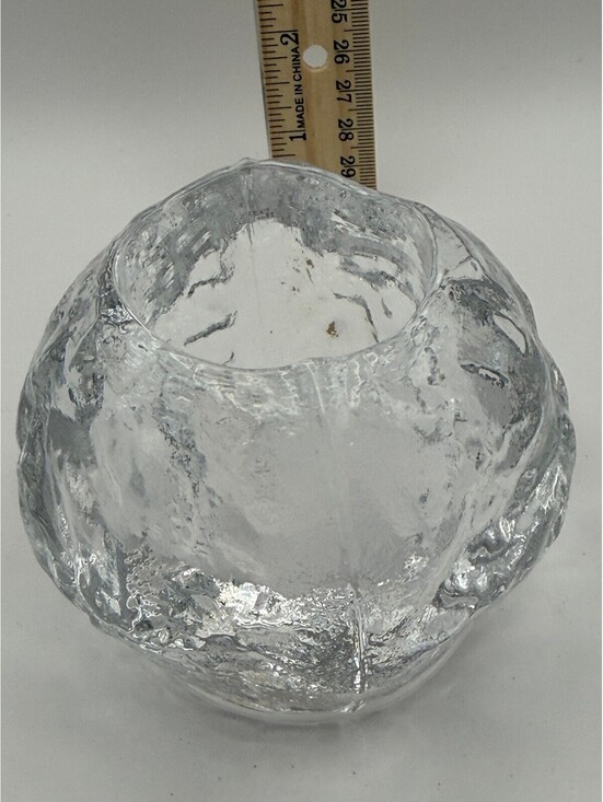 Kosta Boda Other - Kosta Boda Snowball Crystal Votive Candle Holder Ann Warff w/ Box Sweden